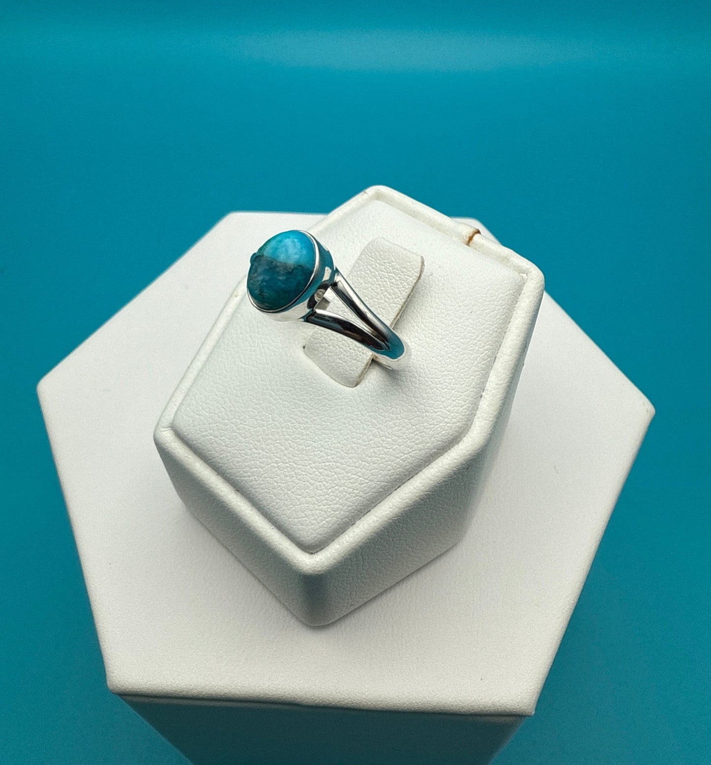 Arizona Turquoise Sterling Silver Ring size 8