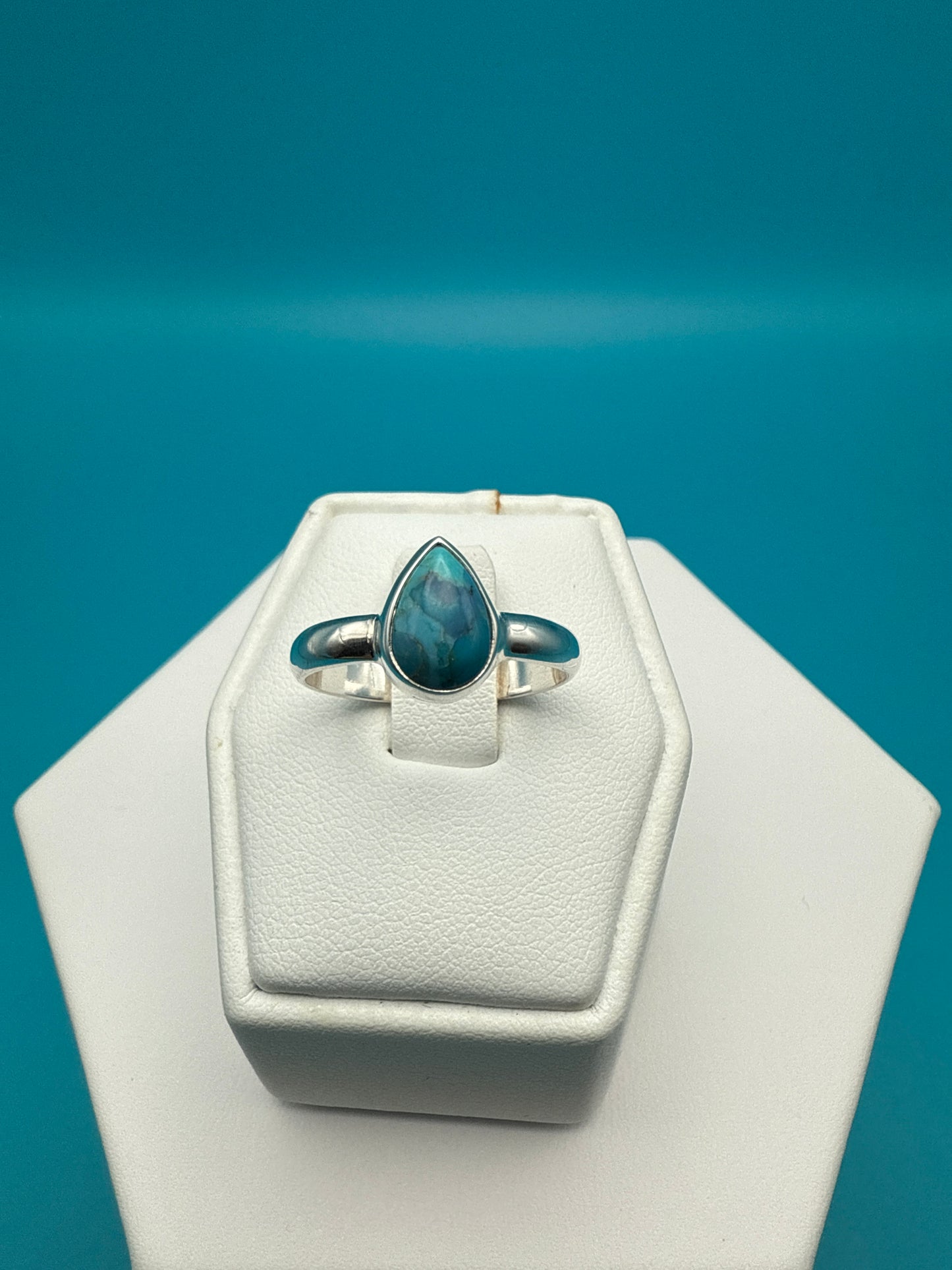 Arizona Turquoise Sterling Silver Ring size 7