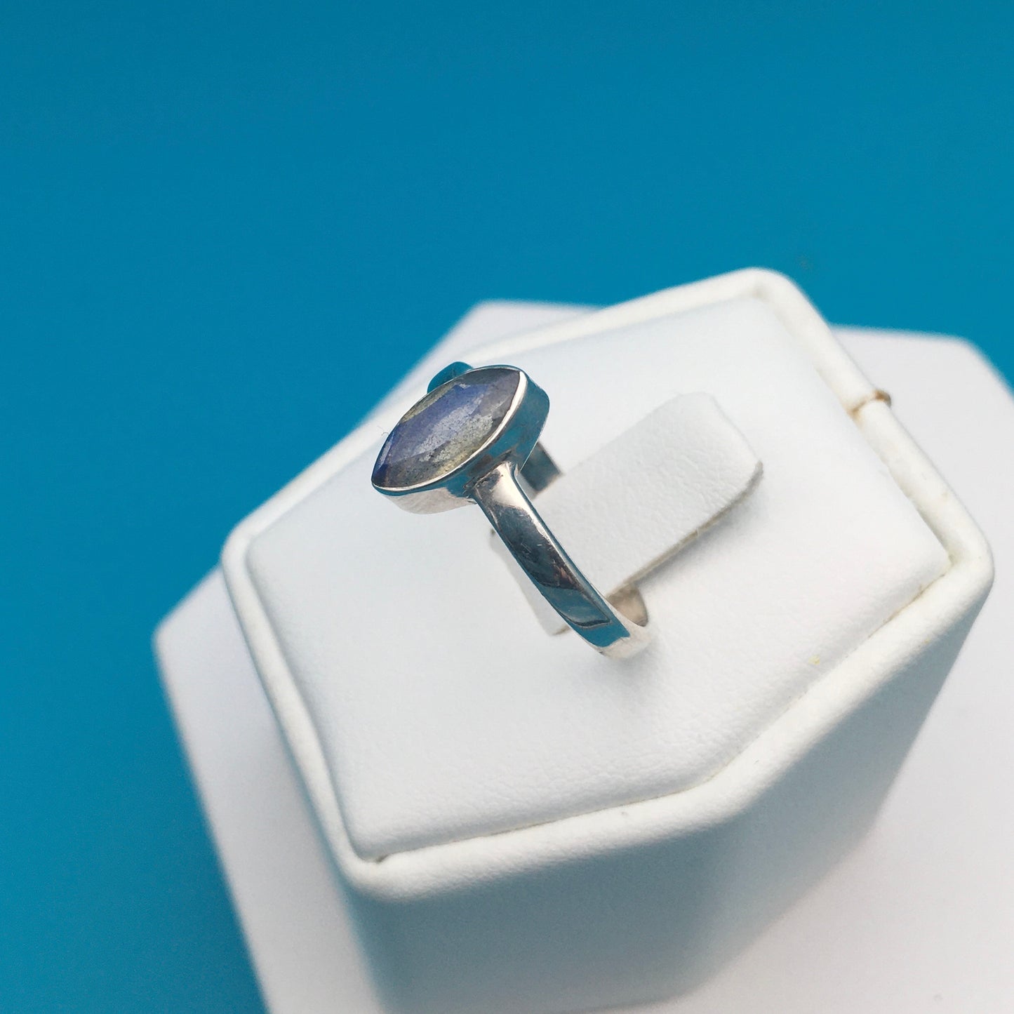 Labradorite Sterling Silver Ring size 7