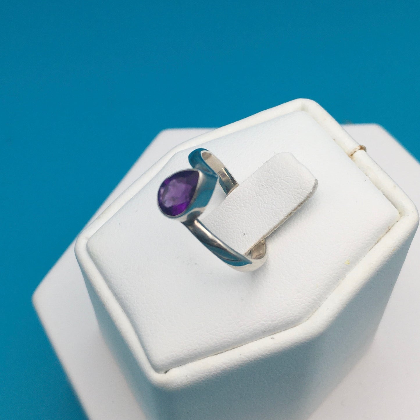Amethyst Sterling Silver Ring size 5