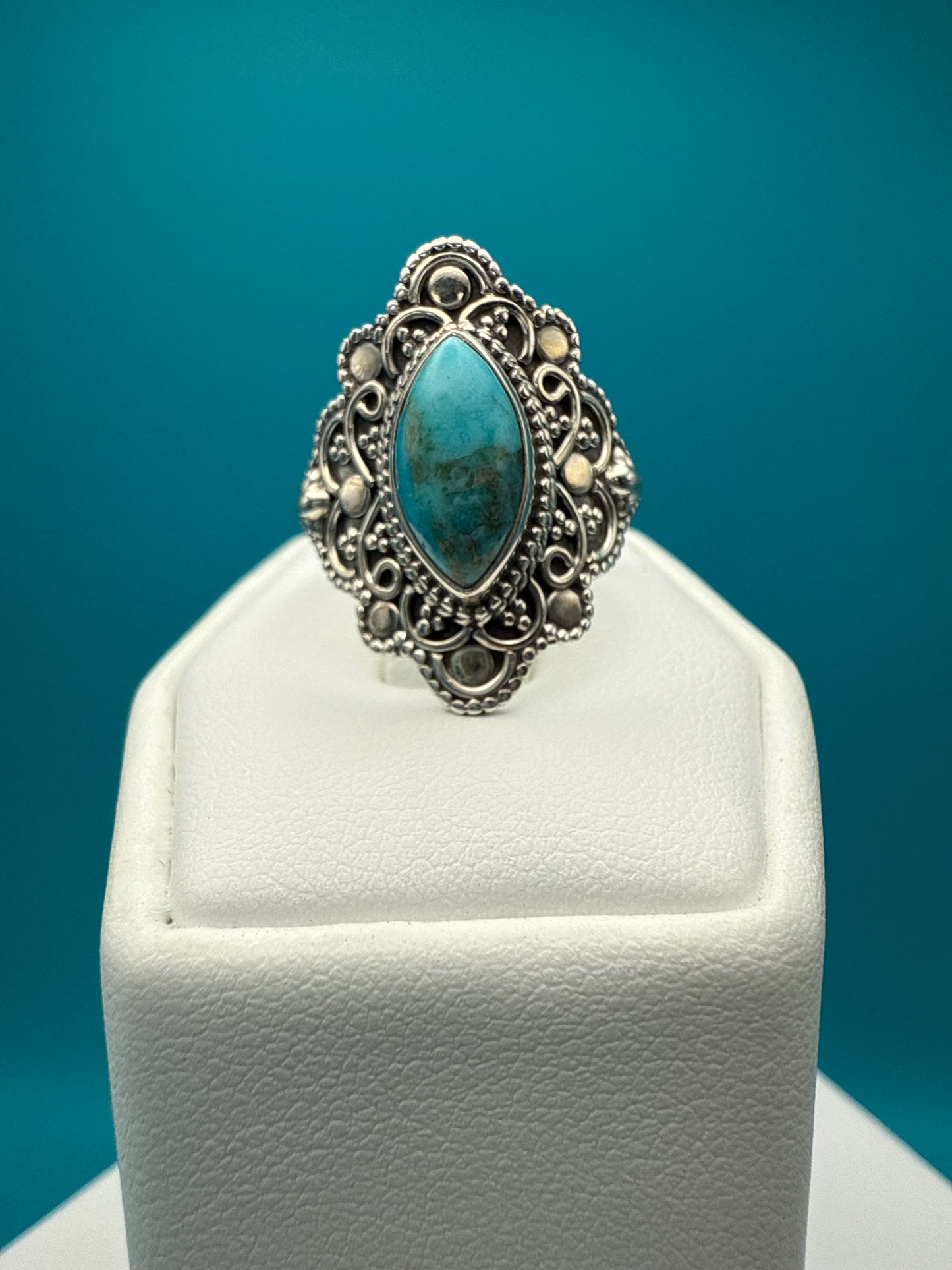 Arizona Turquoise Sterling Silver Ring