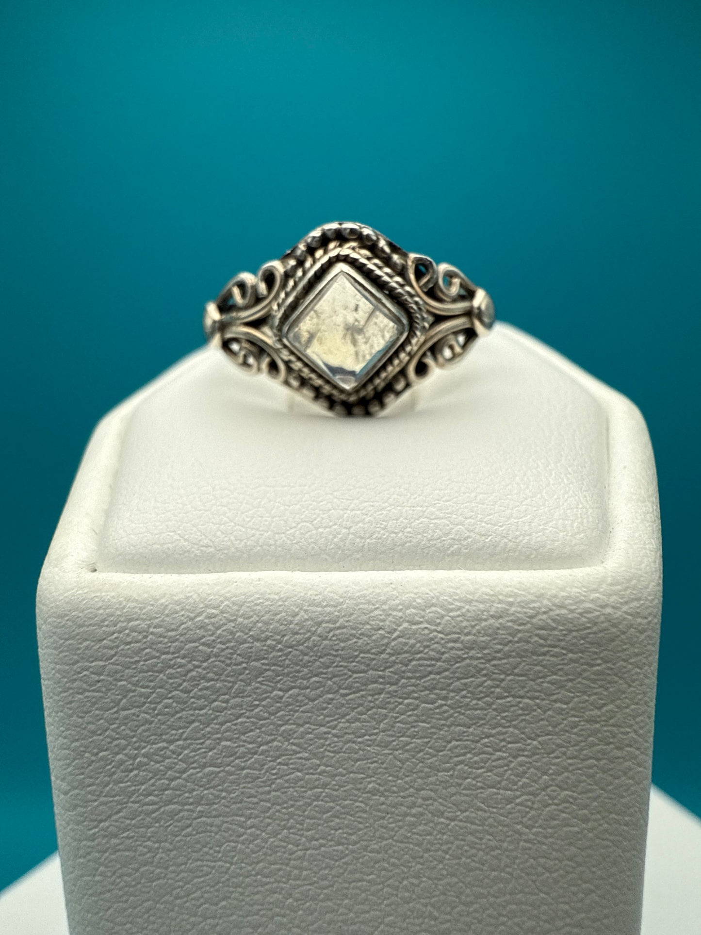 Moonstone Sterling Silver Ring