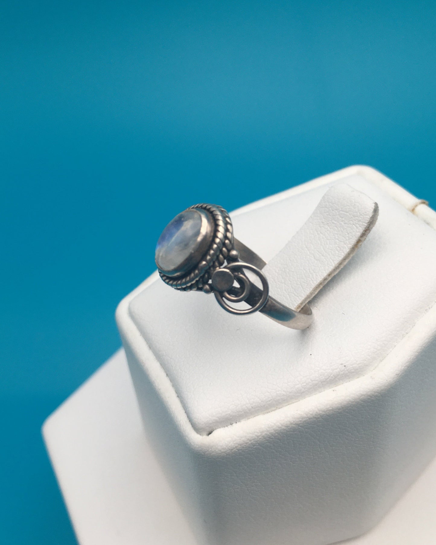 Moonstone Sterling Silver Ring size 7