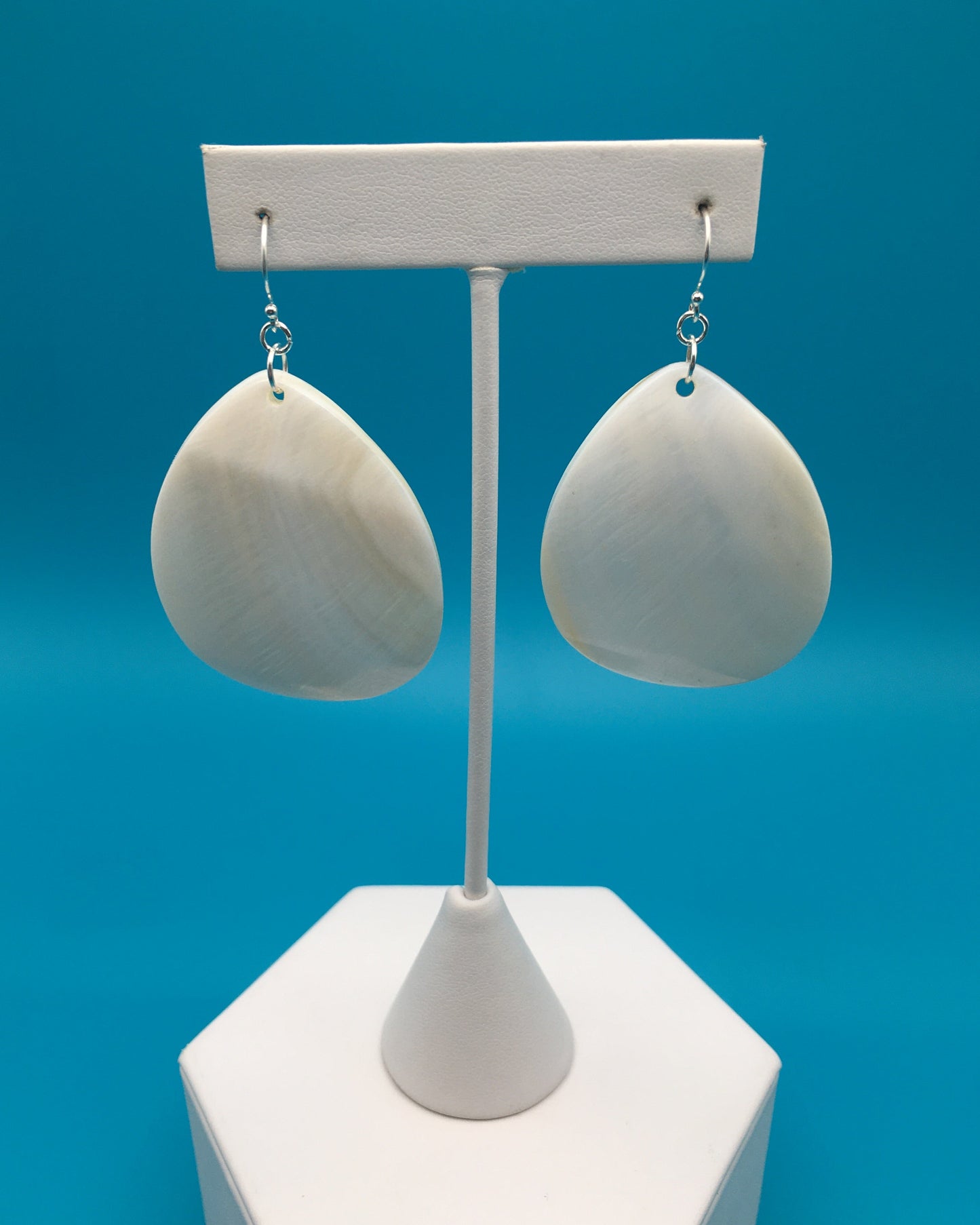 Teardrop Seashell Earrings