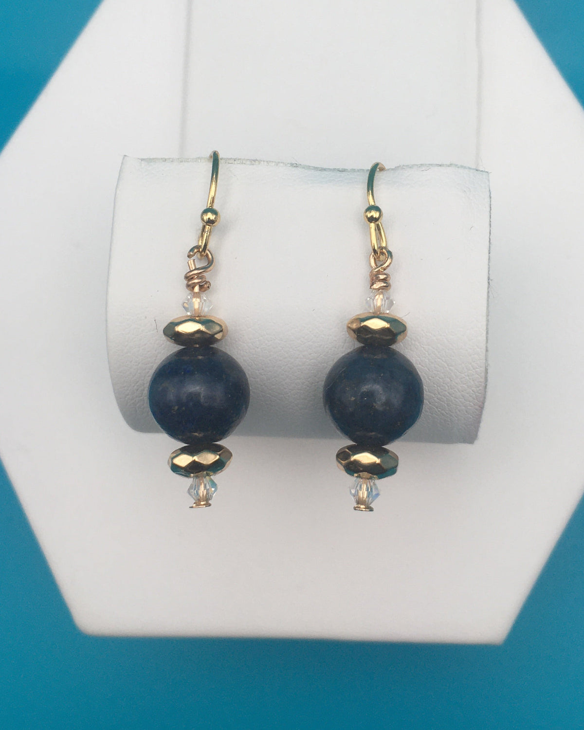 Azurite-Malachite Earrings
