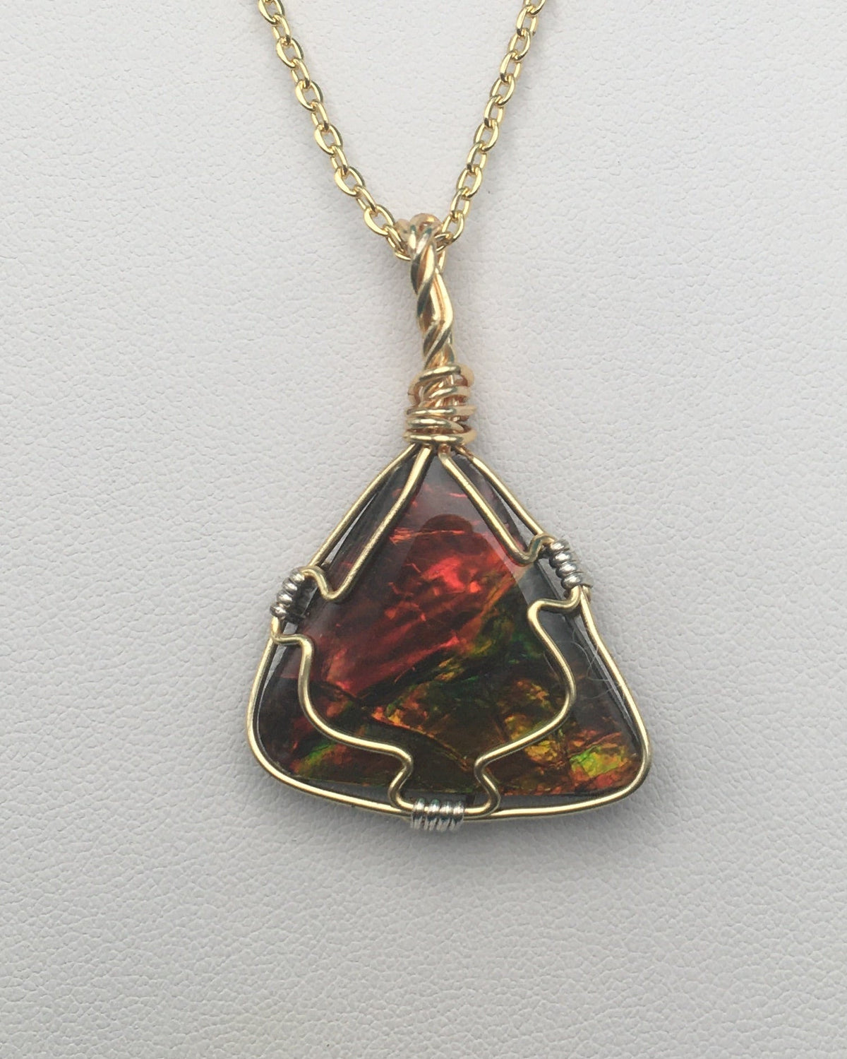 Ammolite Pendant