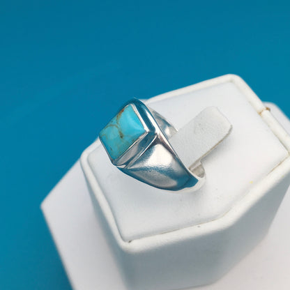 Arizona Turquoise Sterling Silver Ring size 11