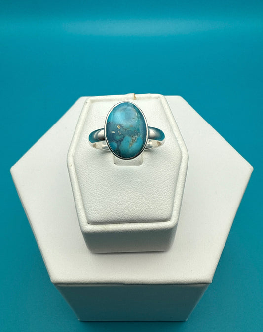 Arizona Turquoise Sterling Silver Ring size 9
