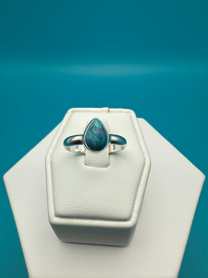 Arizona Turquoise Sterling Silver Ring size 7