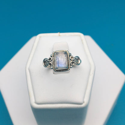 Moonstone Sterling Silver Ring size 7