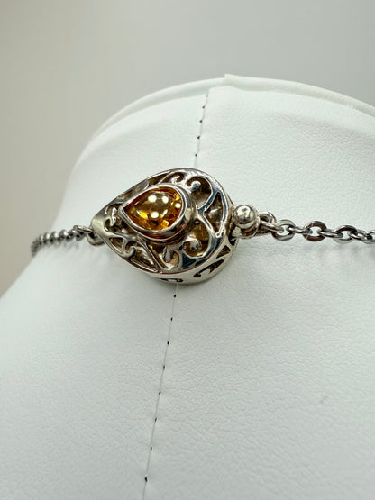 Citrine Necklace, Earrings and Bracelet Set