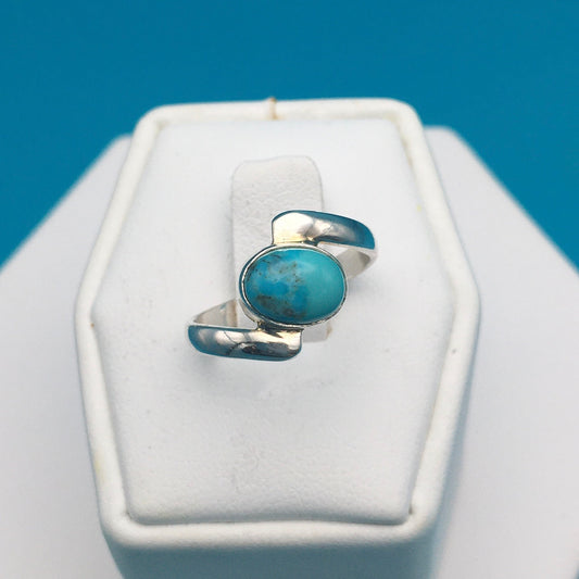 Arizona Turquoise Sterling Silver Ring size 5