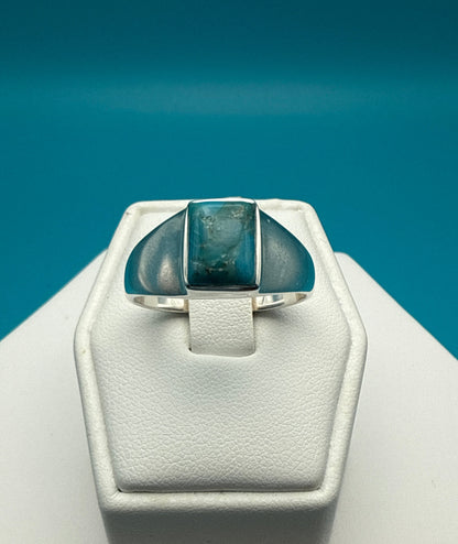 Arizona Turquoise Sterling Silver Ring size 10
