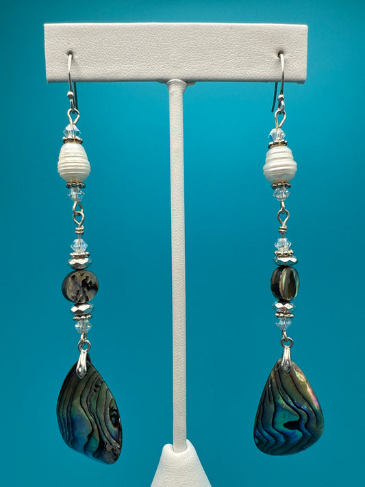 Abalone & Mother of Pearl Earrings