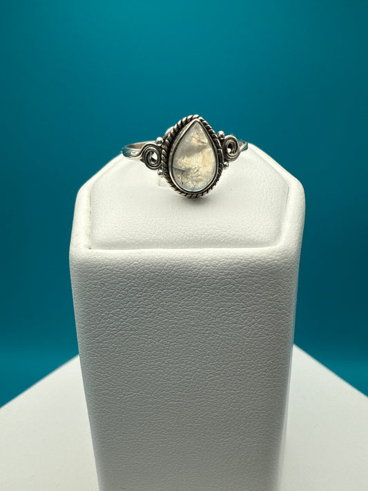 Moonstone Sterling Silver Ring