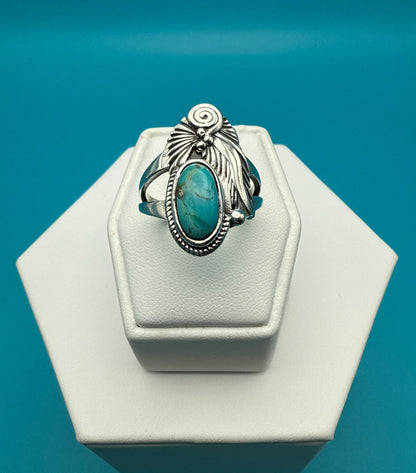 Arizona Turquoise Sterling Silver Ring size 9