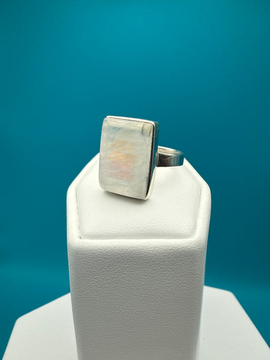 Moonstone Sterling Silver Ring