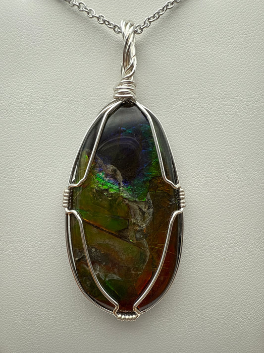 Ammolite Pendant