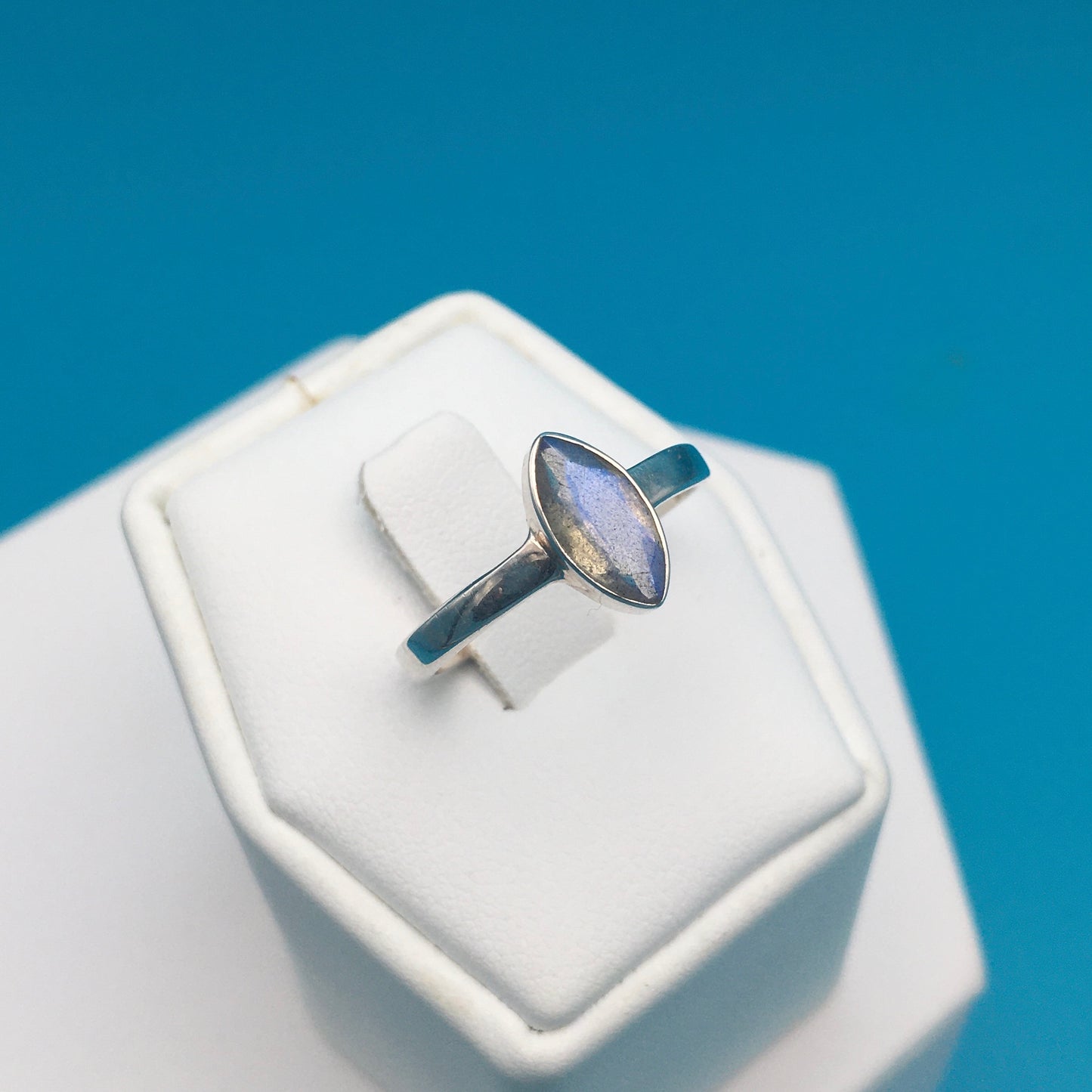 Labradorite Sterling Silver Ring size 7