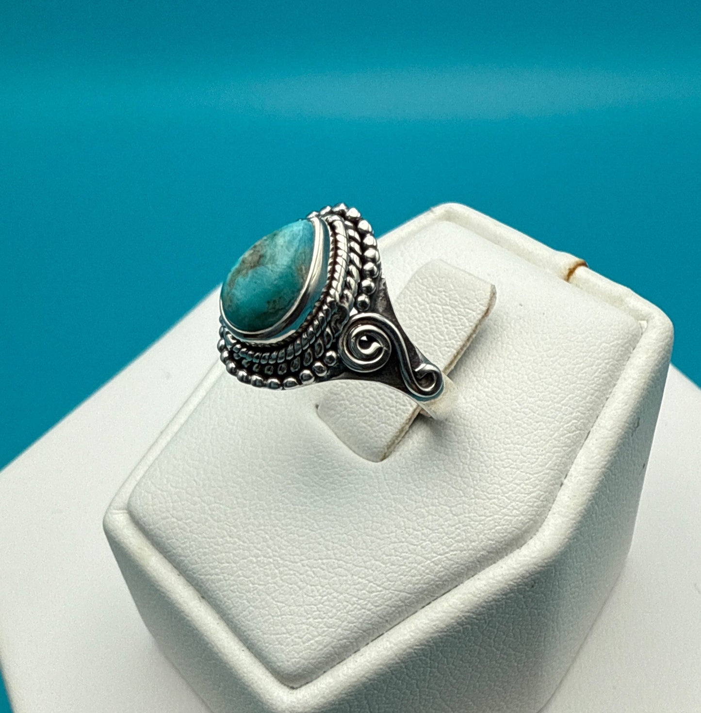 Arizona Turquoise Sterling Silver Ring size 6