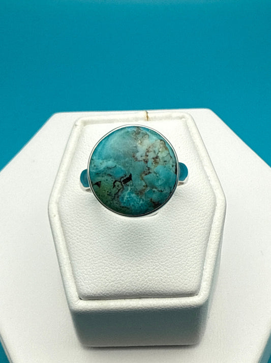 Arizona Turquoise Sterling Silver Ring size 9