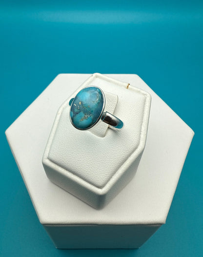 Arizona Turquoise Sterling Silver Ring size 9