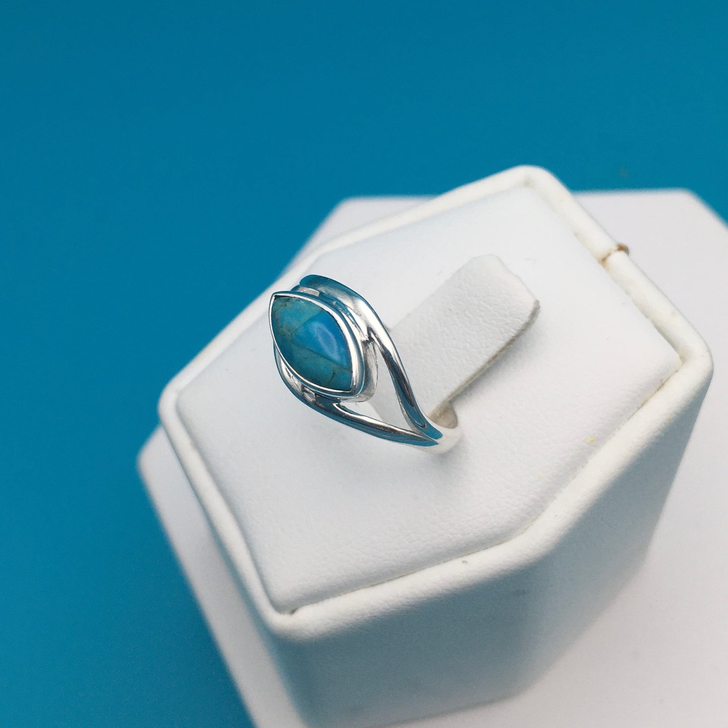 Arizona Turquoise Sterling Silver Ring size 6