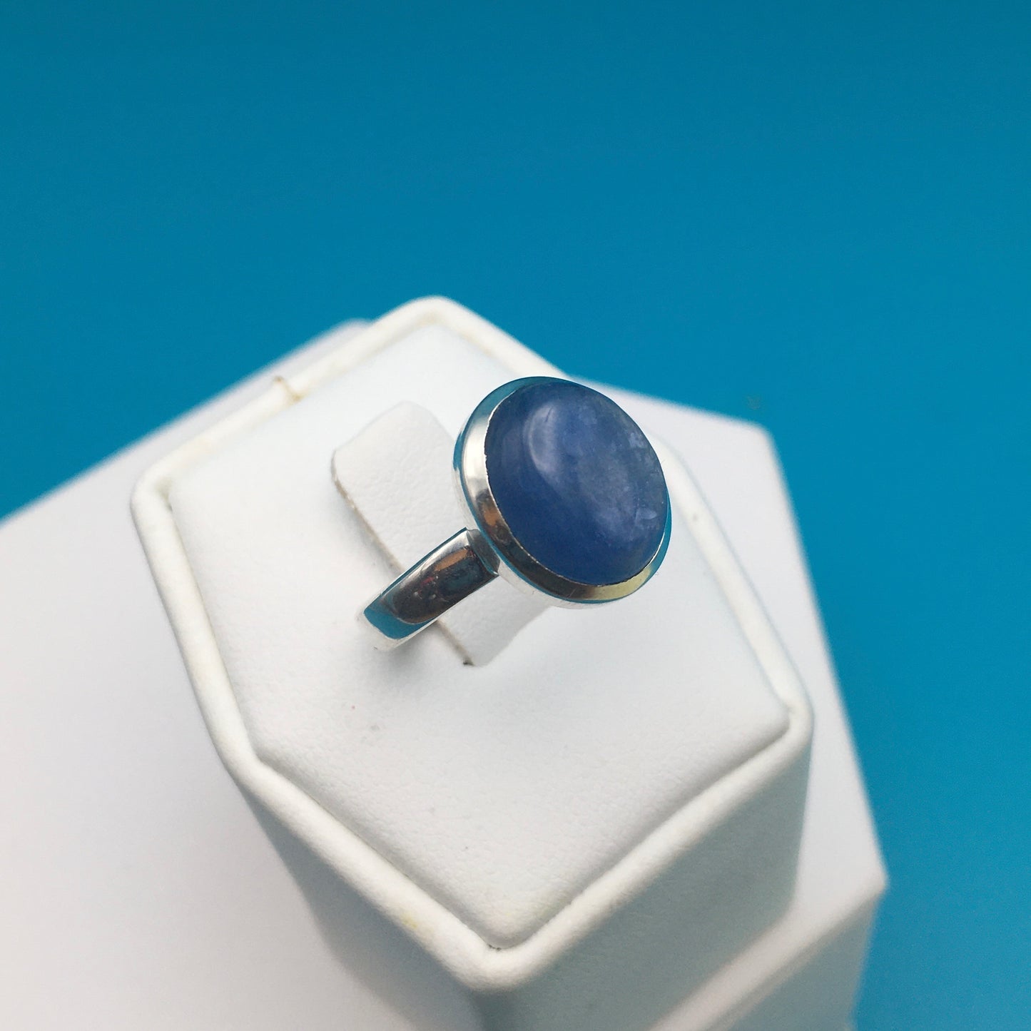 Kyanite Sterling Silver Ring size 9