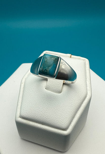 Arizona Turquoise Sterling Silver Ring size 10