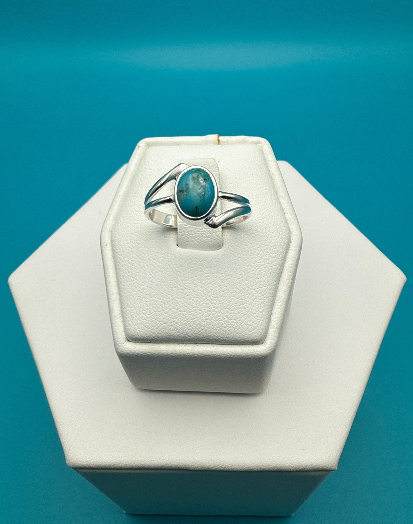 Arizona Turquoise Sterling Silver Ring size 6