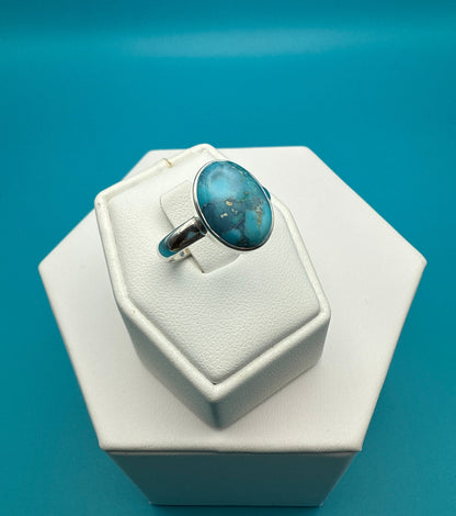 Arizona Turquoise Sterling Silver Ring size 9