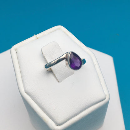 Amethyst Sterling Silver Ring size 5
