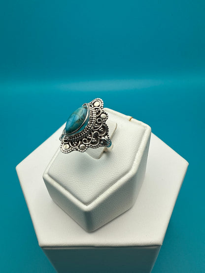 Arizona Turquoise Sterling Silver Ring size 7
