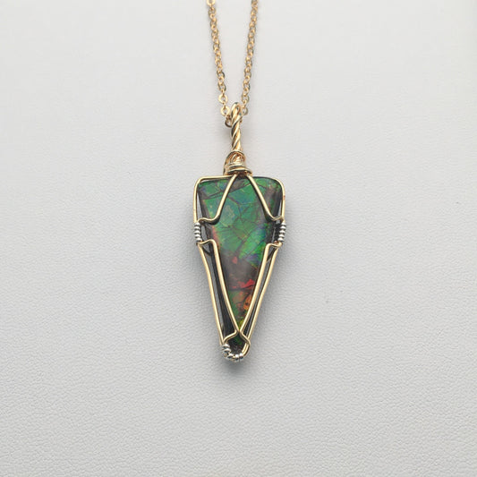 Ammolite Pendant