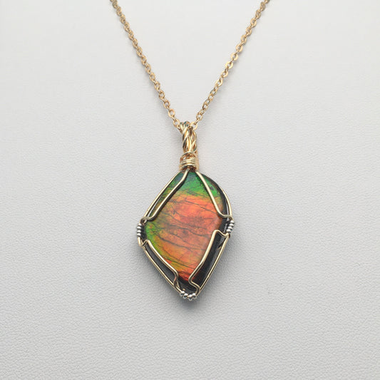 Ammolite Pendant
