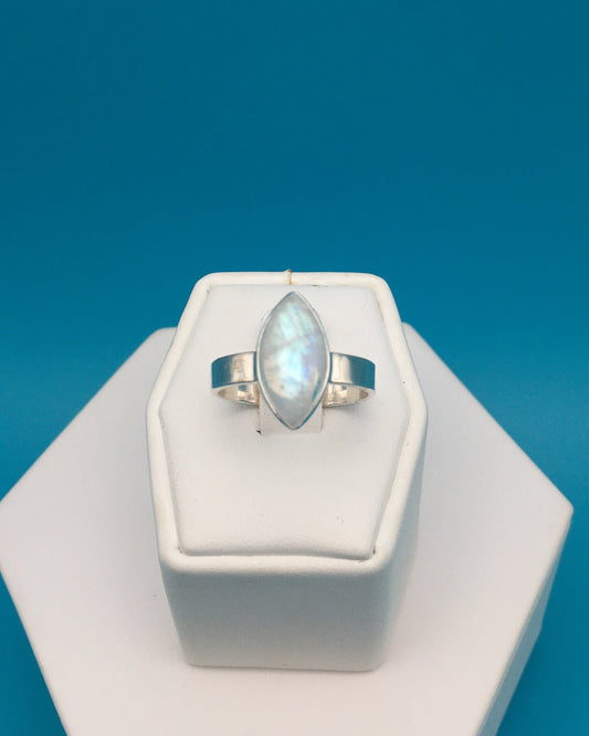 Moonstone Sterling Silver Ring