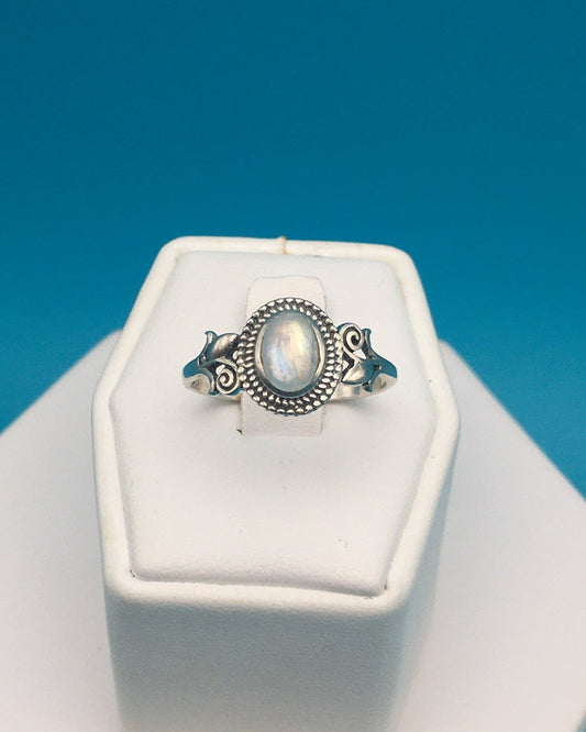 Moonstone Sterling Silver Ring
