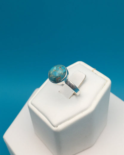 Arizona Turquoise Sterling Silver Ring size 8