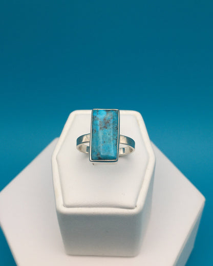 Arizona Turquoise Sterling Silver Ring size 8