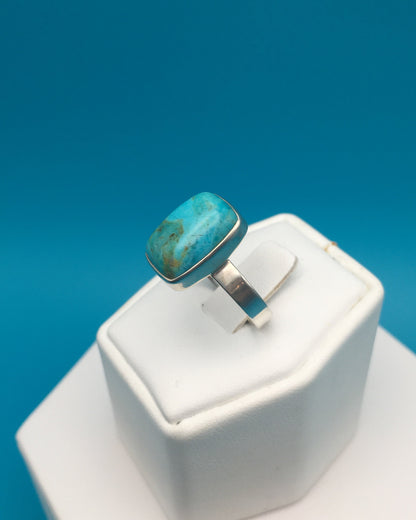 Arizona Turquoise Sterling Silver Ring size 8