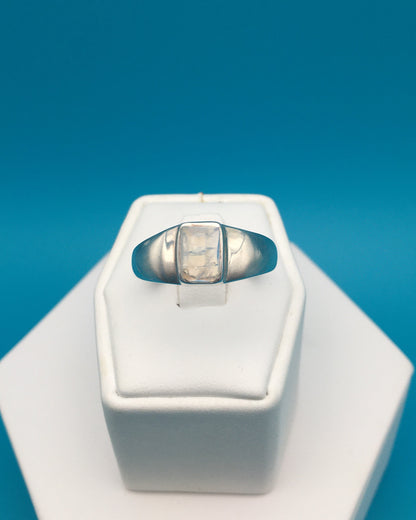Moonstone Sterling Silver Ring size 12