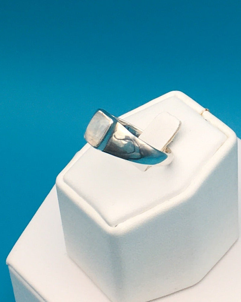 Moonstone Sterling Silver Ring size 12