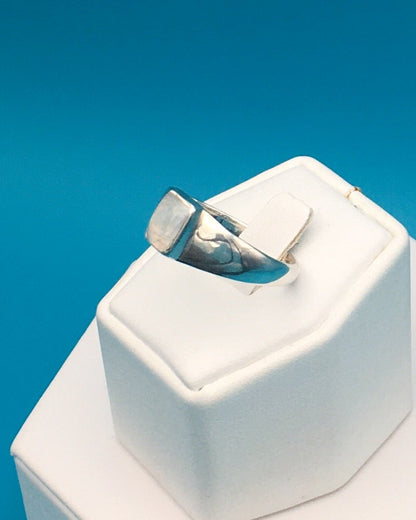 Moonstone Sterling Silver Ring size 12