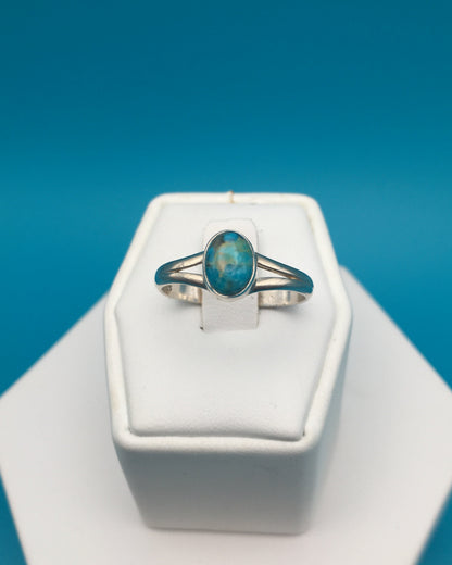 Arizona Turquoise Sterling Silver Ring size 9