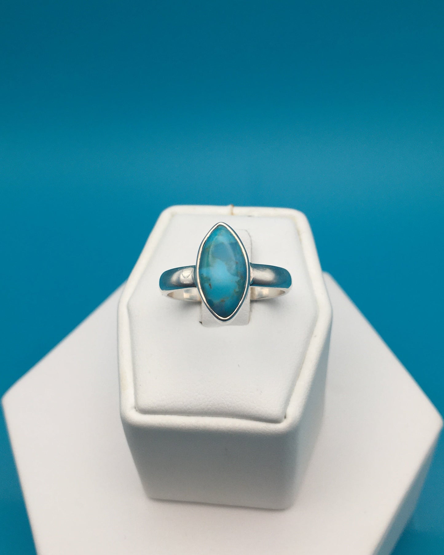 Arizona Turquoise Sterling Silver Ring size 9