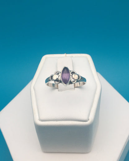 Amethyst Sterling Silver Ring size 9