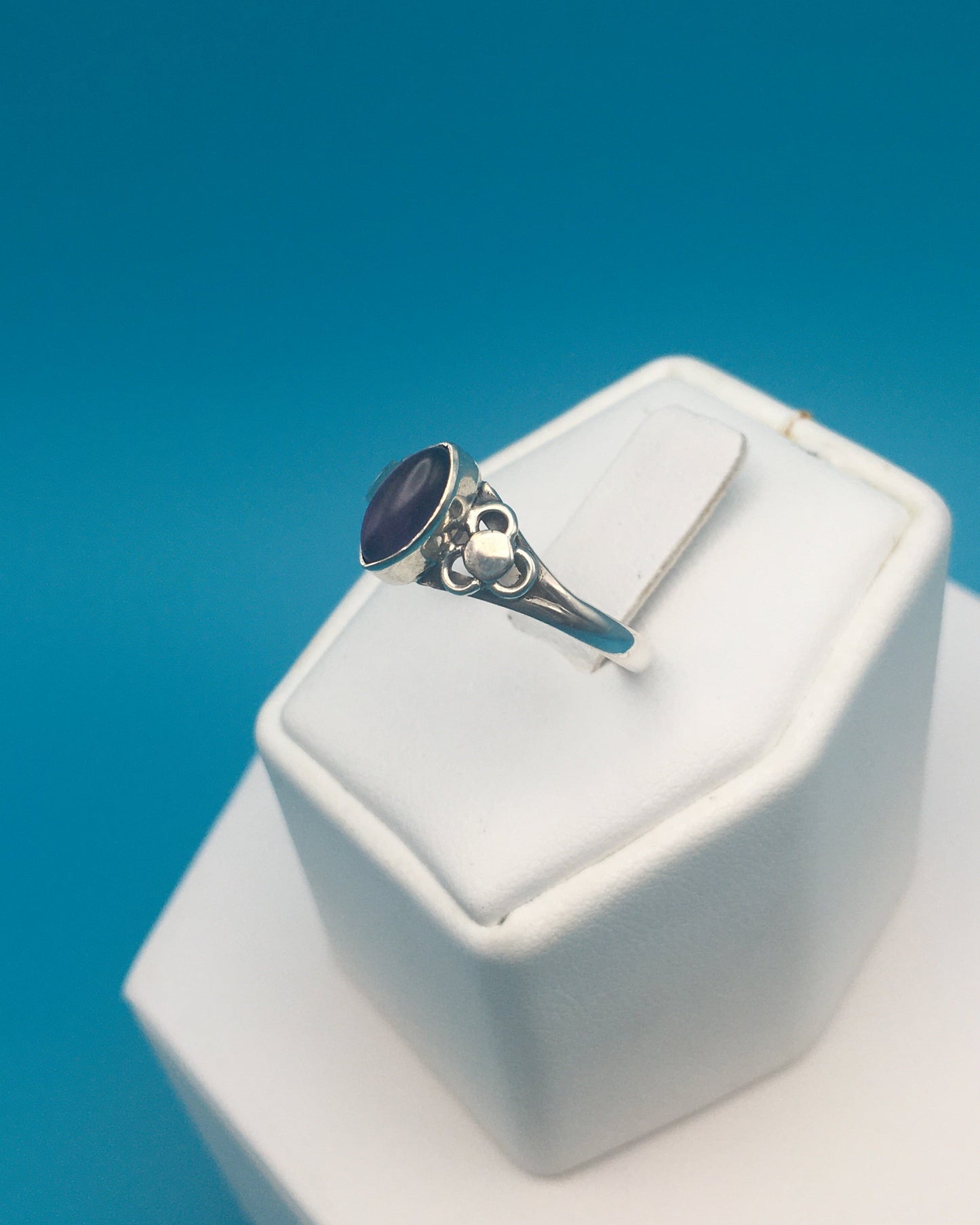Amethyst Sterling Silver Ring size 9