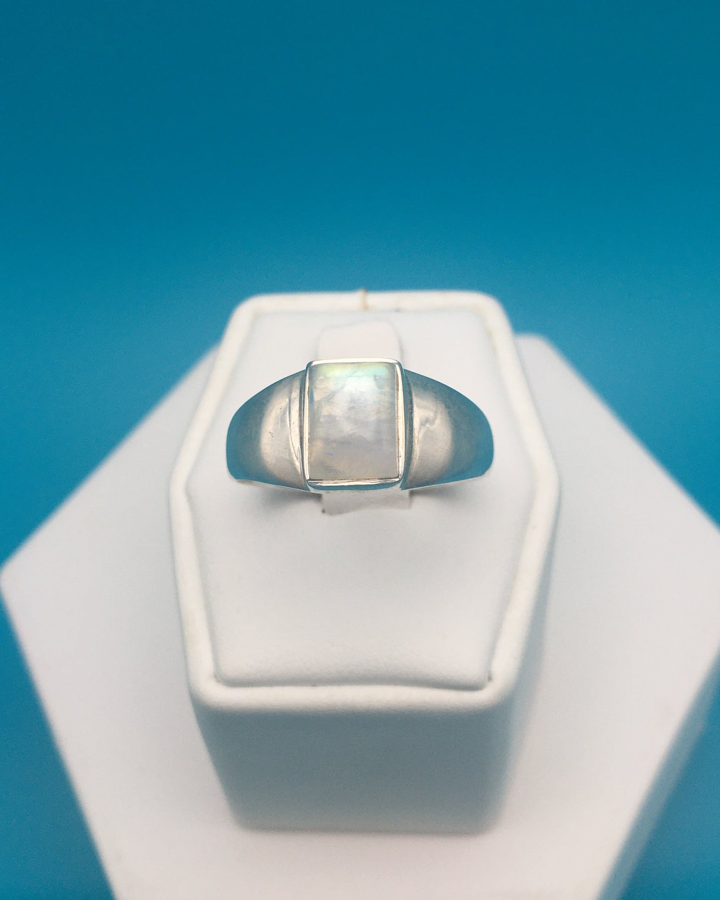 Moonstone Sterling Silver Ring size 11