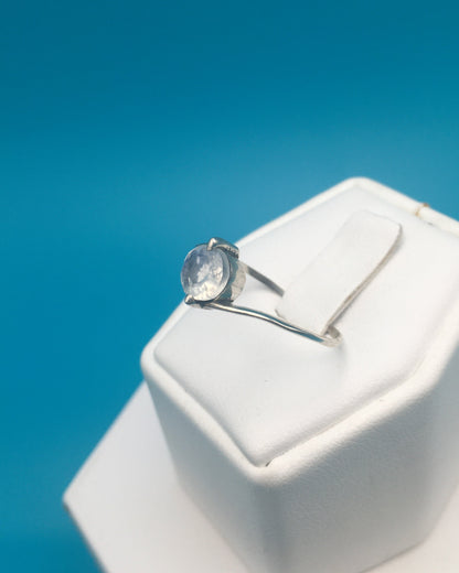 Moonstone Sterling Silver Ring size 9.5