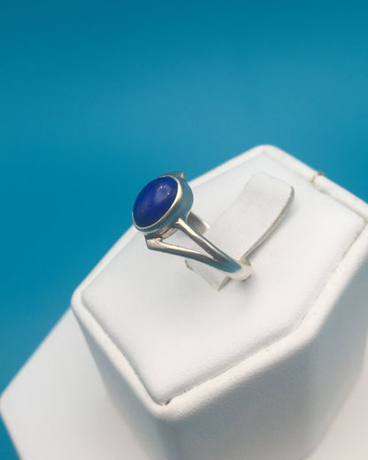Lapis Lazuli Sterling Silver Ring size 7
